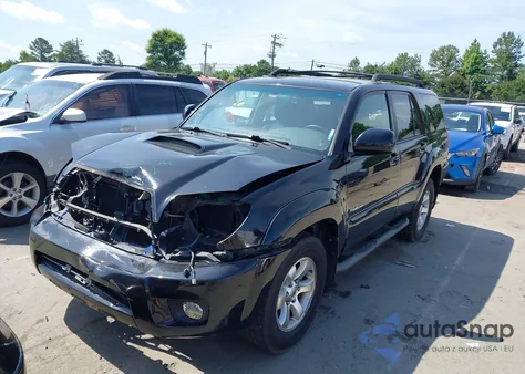 2008 Toyota 4Runner Sport V6 z USA, uszkodzony, nr VIN JTEZU14R080098805